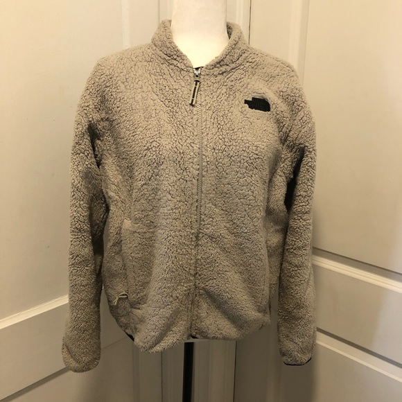 The North Face ladies Sherpa full zip Jacket size large - Picture 1 of 6